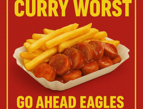 Pommes met Curry Worst bij Go Ahead Eagles – VfB Stuttgart op donderdag 27 november